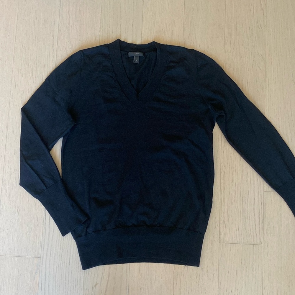 J.Crew Merino Wool Vneck Sweater